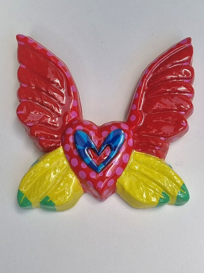 Decoración Yeso Corazón Agatha